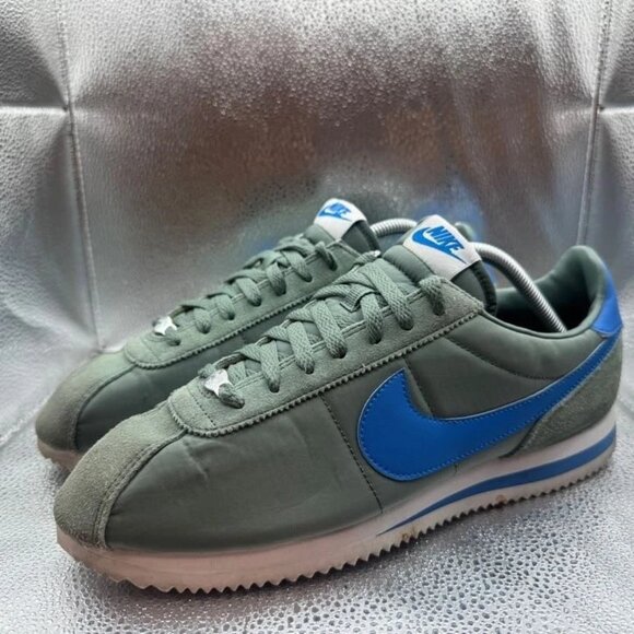 Size 10.5 Nike Air Cortez Mens Clay Green Athletic Sneakers 819720-300 RARE - Picture 4 of 10